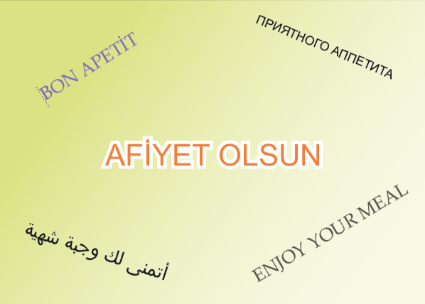 AMERİKAN SERVİS / TEPSİ ALTI